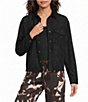 Bella Dahl Seamed Pocket Faux Suede Shacket - Image 1