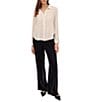Bella Dahl Sleek Clean Wide Leg Velvet Pants - Image 4