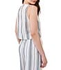 Bella Dahl Sleeveless Button Front Coordinating Top - Image 2