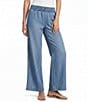Bella Dahl Smocked Waist Denim Pants - Image 1