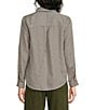 Bella Dahl Stripe Spread Collar Long Sleeve Button Front Shirt - Image 2