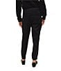 Bella Dahl Woven Drawstring Front Cropped Jogger Pants - Image 2