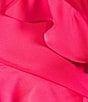 Color:Pink - Image 3 - Maren Satin Chiffon A-Line Dress