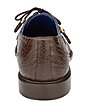 Color:Chocolate - Image 3 - Men's Batta Ostrich Oxfords
