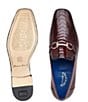 Color:Dark Burgundy - Image 3 - Men's Bruno Bit Leather Loafers