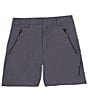 Color:Charcoal - Image 1 - Addax Flex 8#double; Inseam Shorts