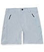 Color:Grey - Image 1 - Addax Flex 8#double; Inseam Shorts