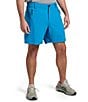 Color:Bright Blue - Image 1 - Addax Flex 8#double; Inseam Shorts