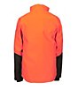 Color:Charcoal and Orange - Image 2 - Colorblock Waterproof Full-Zip Breakaway Jacket GTX