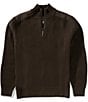 Beretta Dover Tech Half-Zip Sweater, Color:Dark Brown - Image 1