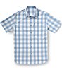 Beretta Hovis Flex Short Sleeve Checked Woven Shirt - Image 1