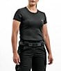 Color:Black - Image 1 - Ladies' Training Gear Ciel Tech UPF 50 Short Sleeve Performance T-Shirt