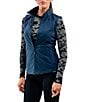 Color:Blue Total Eclipse - Image 1 - Ladies' Training Gear Collection Gravite Windblock Water Repellant Vest