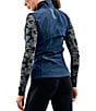 Color:Blue Total Eclipse - Image 2 - Ladies' Training Gear Collection Gravite Windblock Water Repellant Vest