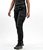 Color:Black - Image 4 - Ladies' Training Gear Collection Hook Rip Tech Stretch Pocketed Cargo Pant
