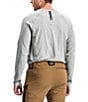 Color:Grey Melange - Image 2 - Scout Long Sleeve Henley Shirt