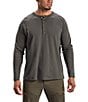 Color:Green - Image 1 - Scout Long Sleeve Henley Shirt