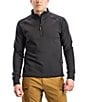 Color:Black - Image 1 - Stretch Tech Half-Zip Fleece Quarter-Zip Pullover