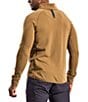 Color:Sand - Image 2 - Stretch Tech Half-Zip Fleece Quarter-Zip Pullover