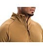 Beretta Stretch Tech Half-Zip Fleece Quarter-Zip Pullover, Color:Sand - Image 3