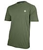 Color:Army Green - Image 2 - USA Logo Graphic Short-Sleeve Crew Neck Tee