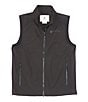 Color:Black - Image 1 - Water-Repellent Windshell Full-Zip Vest