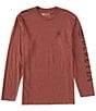 Color:Crimson - Image 2 - Wing Shooter Long-Sleeve T-Shirt