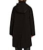 Bernardo Hooded Patchwork Pocket Oversize Fit Raincoat - Image 2