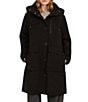Bernardo Hooded Patchwork Pocket Oversize Fit Raincoat - Image 3