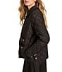 Bernardo Ladies Quilted Liner Snap Front Jacket - Image 3