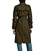 Bernardo Point Collar Belted Trench Coat - Image 2
