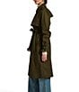 Bernardo Point Collar Belted Trench Coat - Image 3