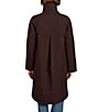 Bernardo Stand Collar Water Resistant Button Front Car Coat - Image 3