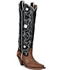 Besita Boots The Honey Boot Leather Tall Western Boots - Image 1
