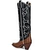 Besita Boots The Honey Boot Leather Tall Western Boots - Image 3