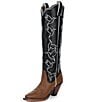 Besita Boots The Honey Boot Leather Tall Western Boots - Image 4