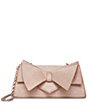 Color:Champagne - Image 1 - Angular Bow Pink Convertible Crossbody Shoulder Bag