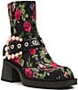 Betsey Johnson Asher Floral Pearl Buckle Booties - Image 1