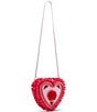 Color:Multi - Image 5 - Red Rose Baby Cakes Heart Crossbody Bag