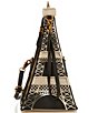 Betsey Johnson Betsey In Paris Crossbody Bag, Color:Black - Image 2