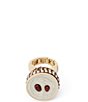 Betsey Johnson Betsey's Apr's Ski Espresso Martini Statement Cocktail Ring - Image 2