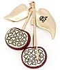 Betsey Johnson Betsey's Cherry Cluster Brooch - Image 3
