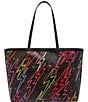 Betsey Johnson Bolt Tote Bag, Color:Black Multi - Image 2