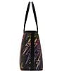 Betsey Johnson Bolt Tote Bag, Color:Black Multi - Image 4