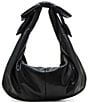 Betsey Johnson Bow-Tastic Hobo Bag, Color:Black - Image 2