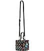 Color:Dots - Image 4 - Butterfly Embellished Box Crossbody Bag