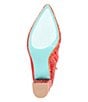 Color:Red - Image 6 - Blue by Betsey Johnson Cady Rhinestone Embellished Block Heel Booties