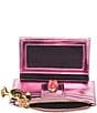 Betsey Johnson Metallic Candy Bifold Wallet, Color:Pink - Image 3