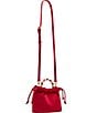 Betsey Johnson Candy Cane Lane Drawstring Top Handle Slouchy Bag - Image 4