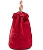 Betsey Johnson Candy Cane Lane Drawstring Top Handle Slouchy Bag - Image 5